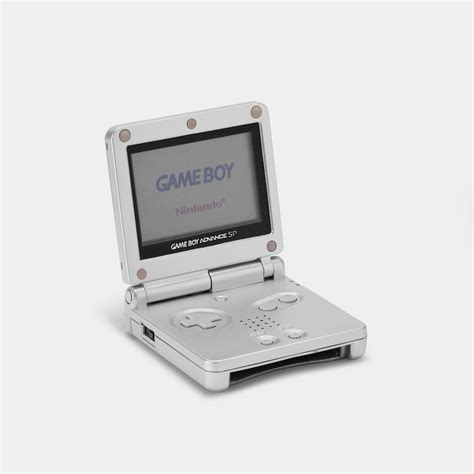 Nintendo Game Boy Advance SP Silver Game Console