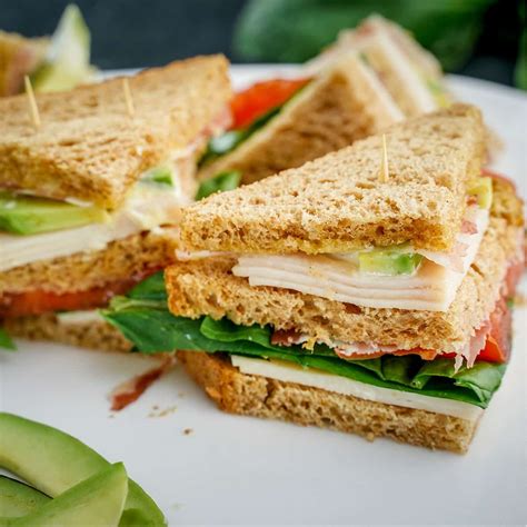 Turkey Bacon Avocado Club Picnic Tale