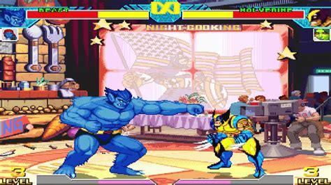 Beast Mystique VS Wolverine Gamora I Marvel Vs Capcom Maximum YouTube