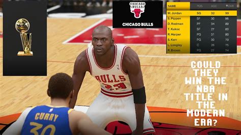 I Put Mj And The 9596 Bulls In The Modern Nba To See If They Could Win