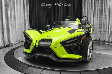 Used 2023 Polaris Slingshot Sl Autodrive Roadster Only 24 Miles Neon