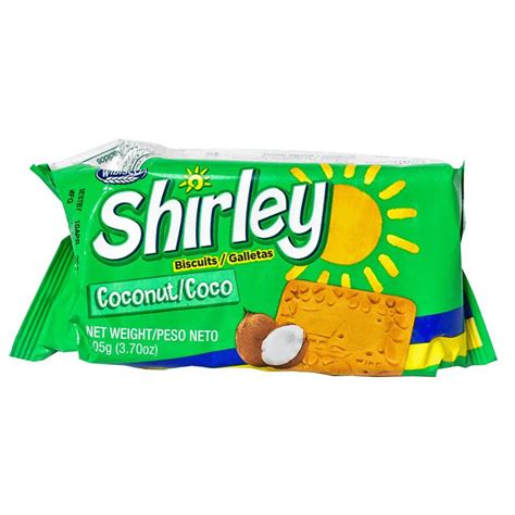 Wibisco Shirley Biscuits Coconut Coconut Ounce