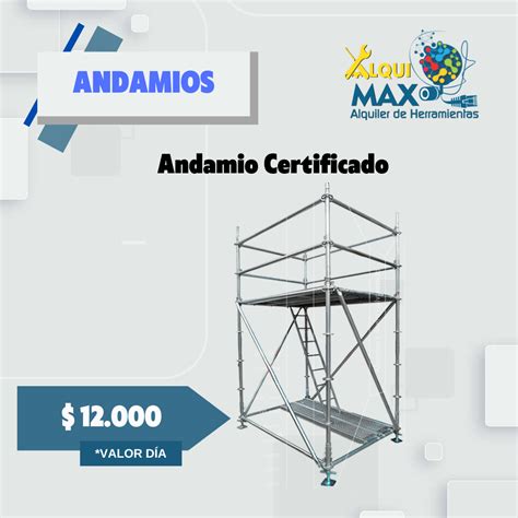 Alquiler De Andamios Tubulares Y Certificados Max Tecnolog A