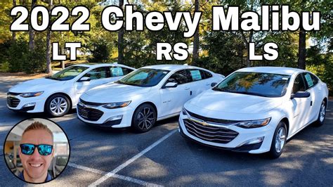 2022 Chevy Malibu Ls Malibu Rs And Malibu Lt Comparison Youtube