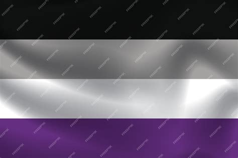 Premium Vector Asexual Flag For Lgbtq Free Vector Illustration