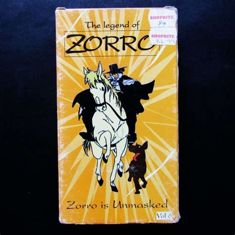 TV Series - The Legend of Zorro - Volume 6 - Series VHS Tape (1996) for ...