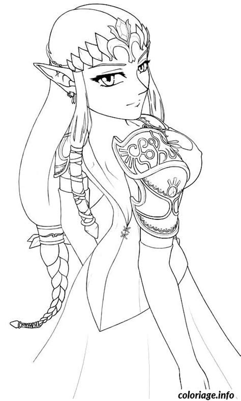 Zelda Coloring Pages Pdf Coloringpages