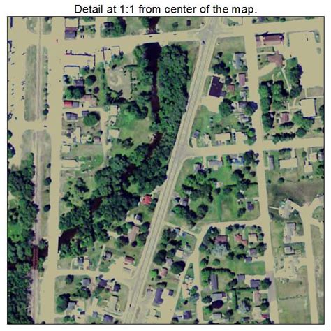 Aerial Photography Map of Stephenson, MI Michigan