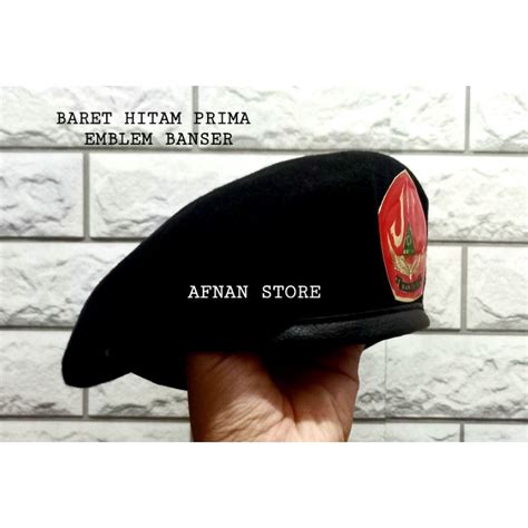 Jual Baret Prima Emblem Banser Bagana Balantas Provost Shopee