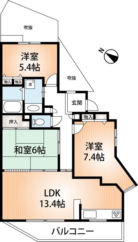 【ホームズ】ベルク池田石橋1番館 2階の建物情報｜大阪府池田市石橋2丁目8 19