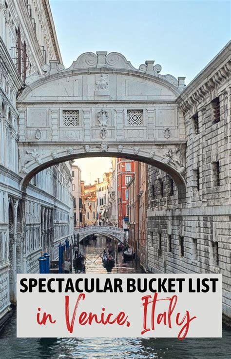 Your Ultimate Venice Bucket List Amazing Things To Do Artofit