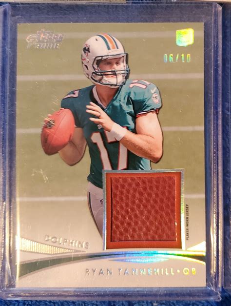 Ryan Tannehill 45 Ct Lot Of Cards 2012 Rookie Football Relic 06 10 2