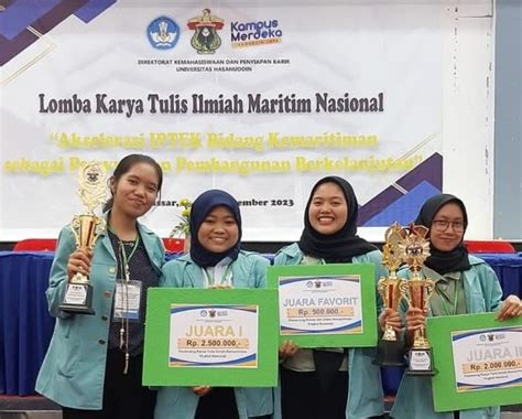 Mahasiswa Uns Borong Juara Lomba Karya Tulis Ilmiah Tingkat Nasional Di