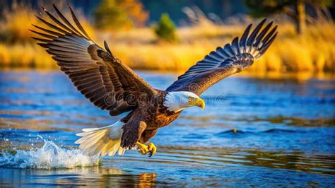 The Bald Eagle Is A Majestic Bird Of Prey And The National Bird Of The United States Stock