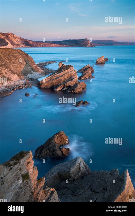 Mupe Bay Jurassic Coast Dorset England Uk Stock Photo Alamy