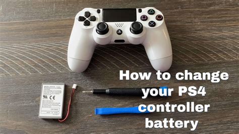 How To Change Your Ps Controller Battery Youtube