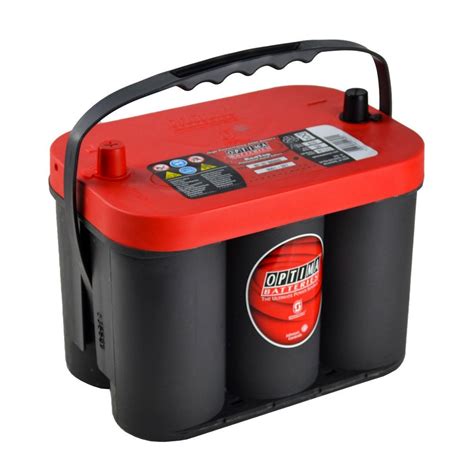 Optima Red Top Rt C V Ah Agm Starter Battery Spiralcell