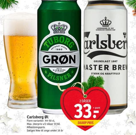 Tuborg Classic Øl SPAR december 2022 Alle Tilbudsavis