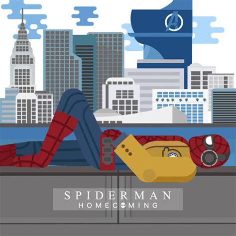 SpiderMan Homecoming GIF | Spiderman homecoming, Spiderman, Animation