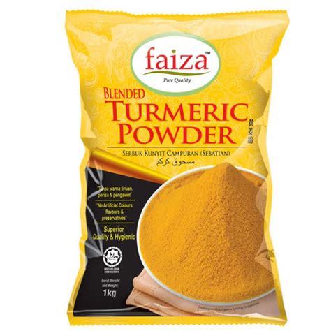 FAIZA SERBUK KUNYIT 125G Shopee Malaysia