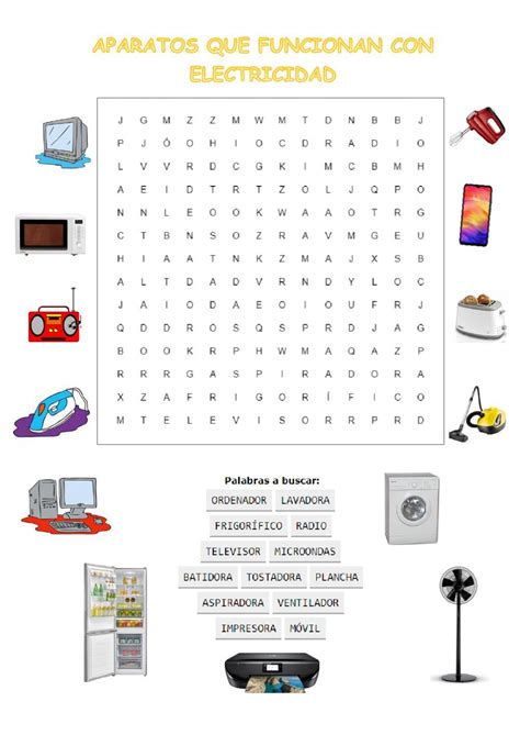 Sopa De Letras Circular Inventos Actiludis Artofit