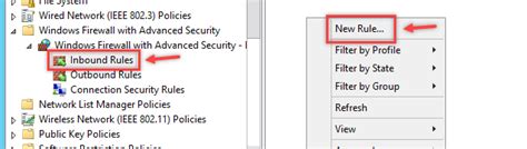 Configure Windows Firewall Rule Using Group Policymustbegeek