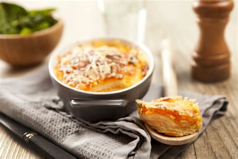 Cuisine Recette Gratin De Panais Patate Douce Et Truite Gourmand