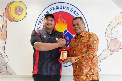 Menpora Dito Terima Pb Perbakin Bahas Kejuaraan Internasional Asian