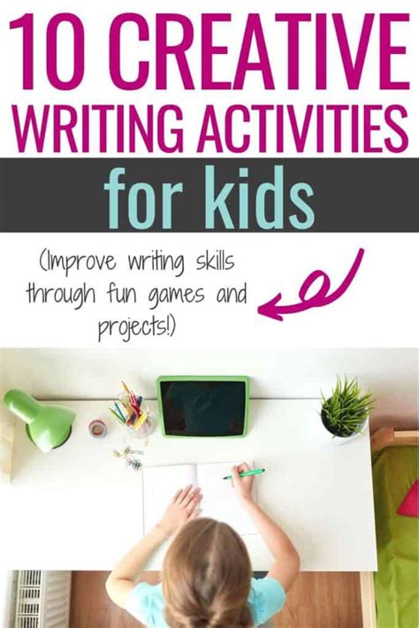 10 Fun Writing Activities for Kids to Improve Writing Skills