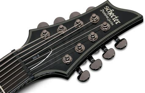 Schecter Shc Hellraiser Hybrid C Series Trans Black Burst