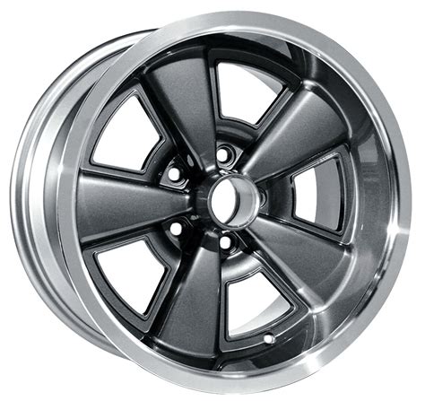 Us Wheel Chevelle Wheel Five Spoke Rally Cast Gunmetal Gray