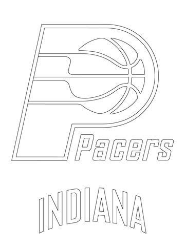 Account Suspended Coloring Pages Sports Coloring Pages Indiana Pacers