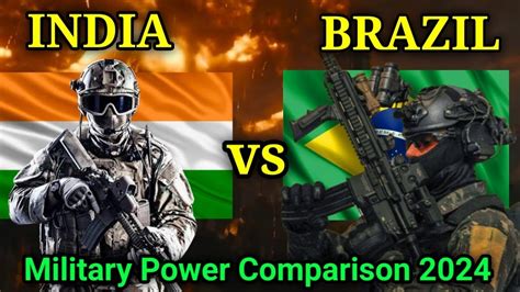 India Vs Brazil Military Power Comparison India Vs Brazil