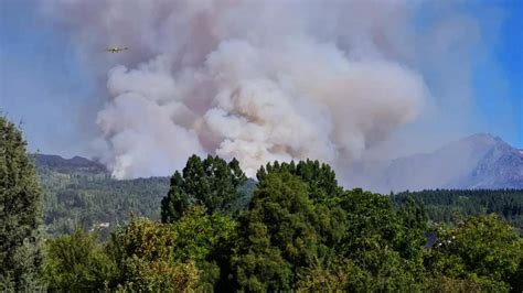 Patagonia arrasada se desató un nuevo foco de incendio en el Parque