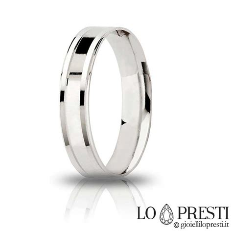 Anello Fedina Unoaerre Uomo Donna In Argento 925 Comoda Piatta Lucida