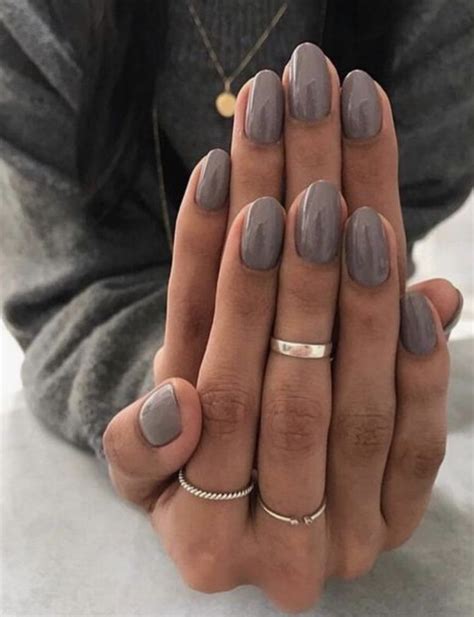 Pin By Elizabeth Ermenkov On Nails Art Manicure Colors Gray Nails