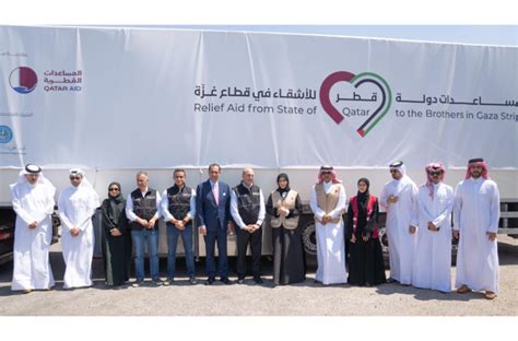 ILoveQatar.net | Qatari aid for Palestinians in Gaza arrives in Jordan