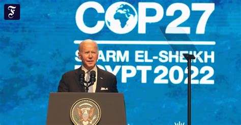 Biden Bei COP27 Planet In Gefahr