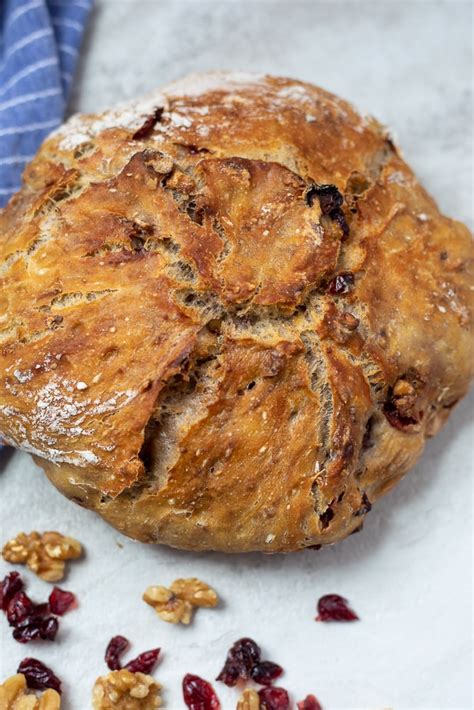 There Is Nothing Better Than A Slice Of This Cranberry Walnut Bread When It Is Warm From The