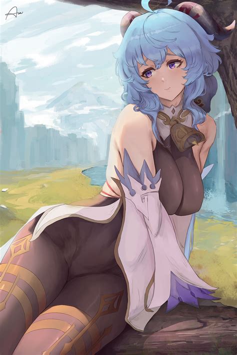 Ganyu Genshin Impact By Araneesama Hentai Foundry