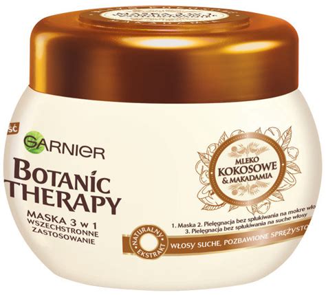 Garnier Botanic Therapy Maska Do W Os W Suchych Mleko Kokosowe I