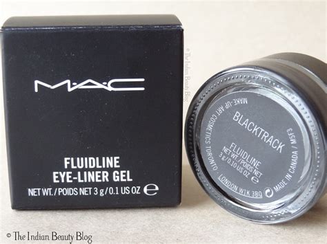 Mac Fluidline Eyeliner Gel Blacktrack Review