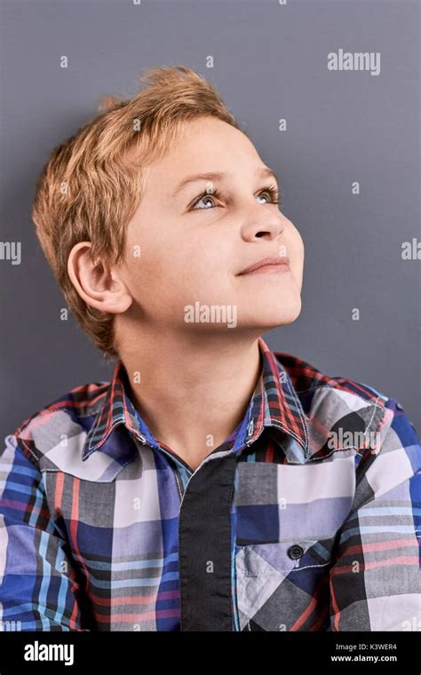 Portrait of beautiful positive little boy. Adorable handsome little boy ...