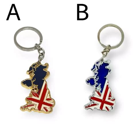 Gantungan Kunci Ganci Souvenir Negara Inggris England UK United Kingdom