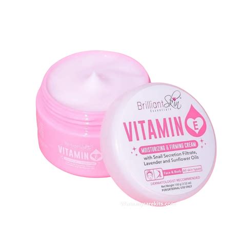 Brilliant Skin Essentials Vitamin E Moisturizing And Firming Cream 100