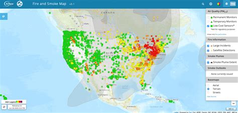 USFS and EPA Fire and Smoke Map | Southern Fire Exchange