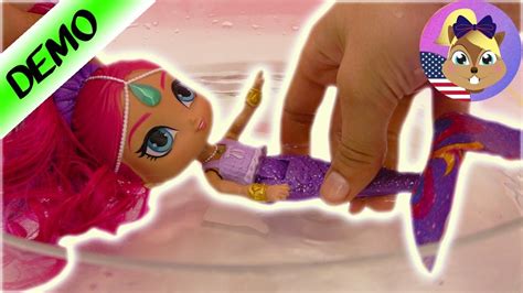 Shimmer And Shine Mermaid With Colorful Hair Nickeloden Junior