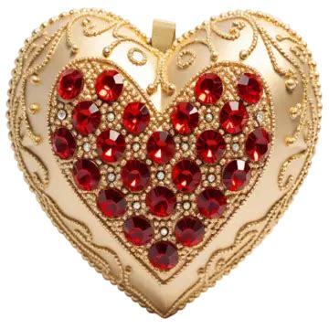 Valentine S Day Jewellery Most Beautiful Heart Made Of Gold Gift