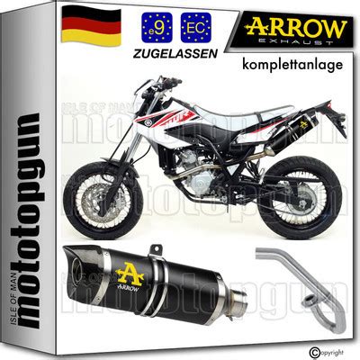 Komplettanlage Open Schwarz C Thunder Arrow Fur Yamaha Wr R