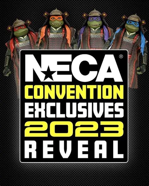 NECA 2023 Convention Exclusives - Teenage Mutant Ninja Turtles Fan Site